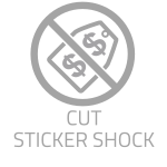 Cut Sticker Shock