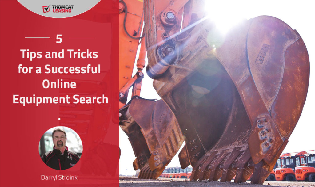 5 Tips and Tricks for a Successful Online Equipment Search